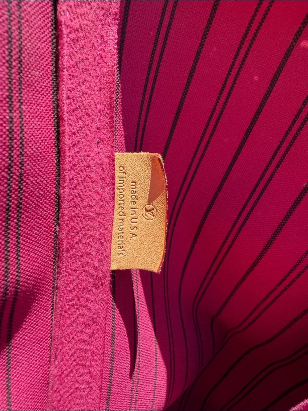 Louis Vuitton Monogram Neverfull GM pivoine